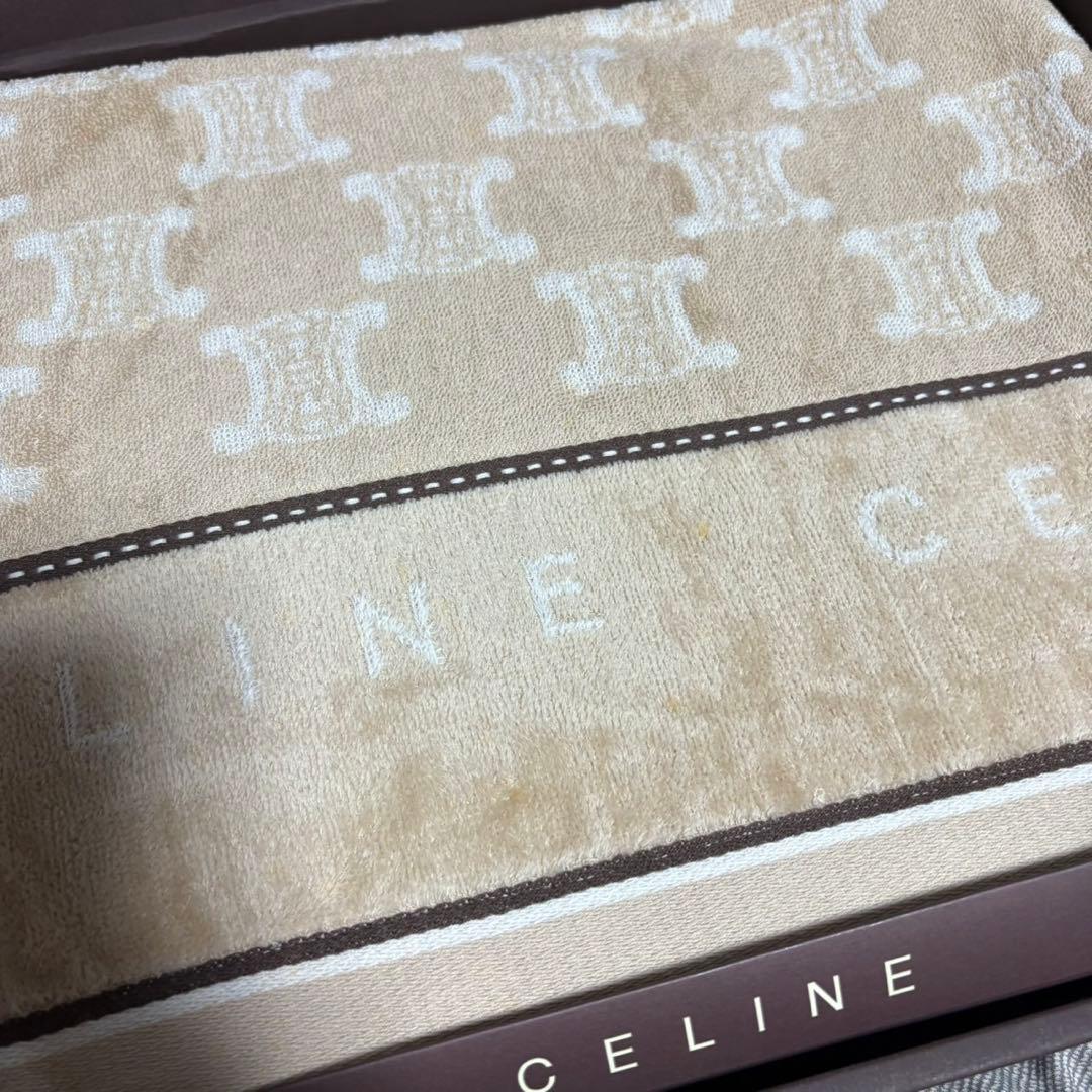 新品 未使用 セリーヌ CELINE タオルケット 毛布