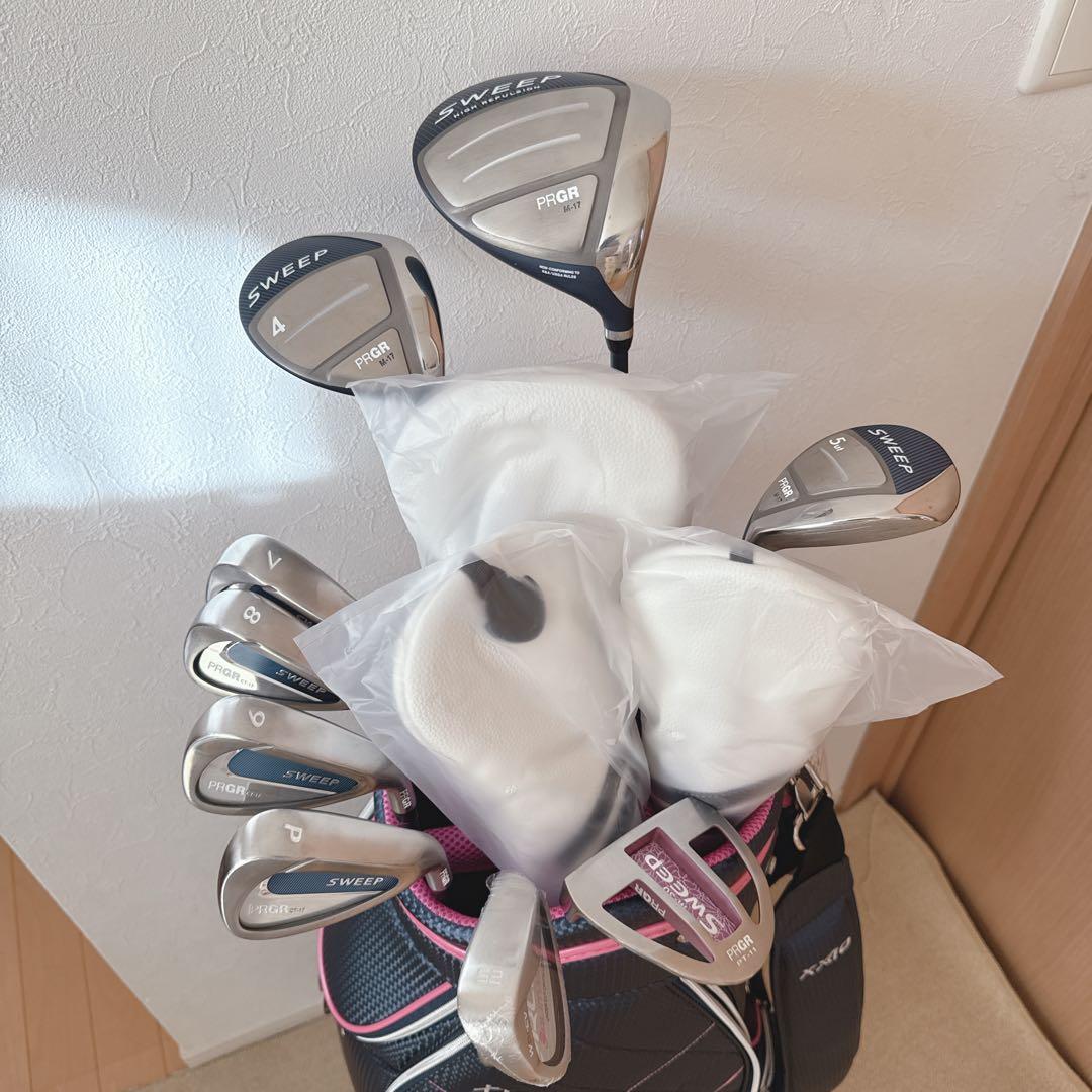 人気‼️【極上美品】レディース ゴルフクラブセット/ゴルフセット/キャディバッグ付