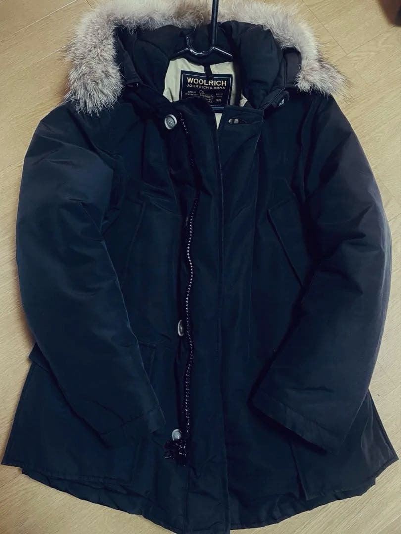WOOLRICH ダウン　アークティックパーカー　黒　ウールリッチ