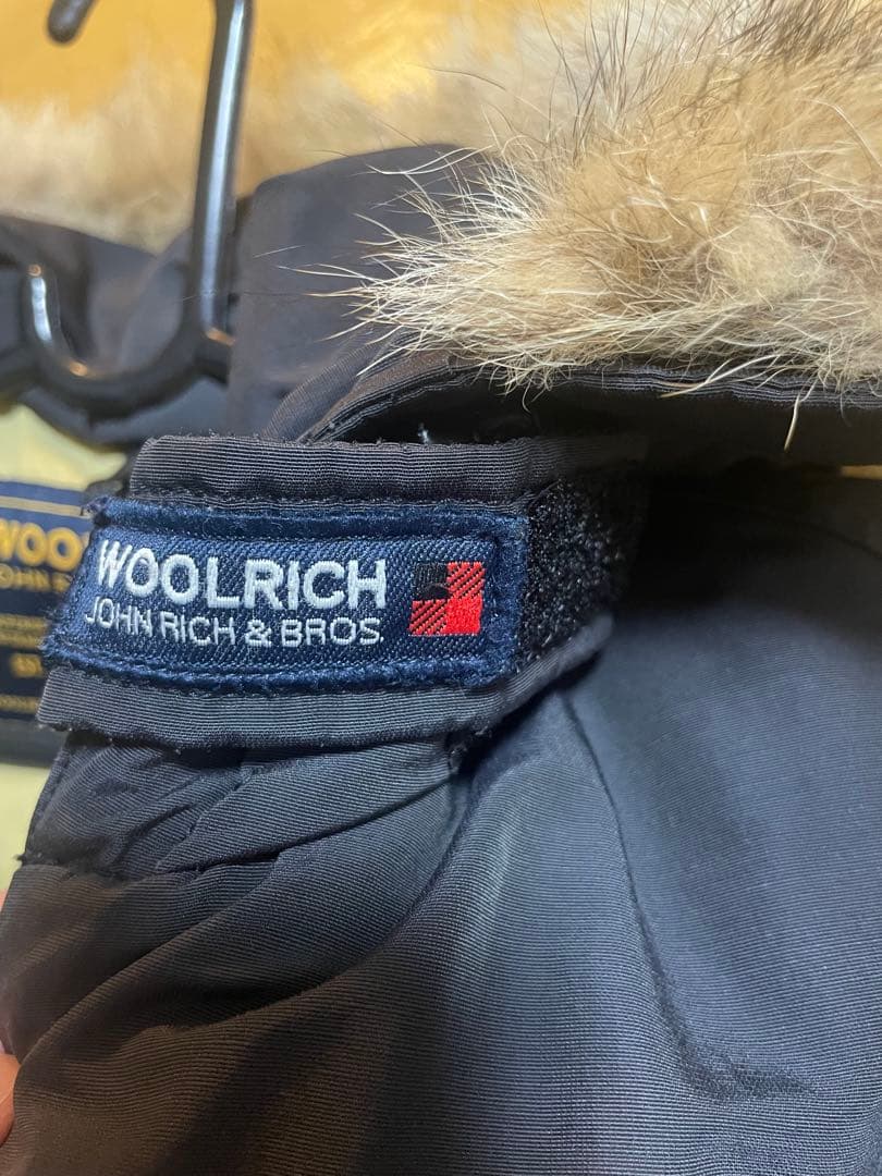 WOOLRICH ダウン　アークティックパーカー　黒　ウールリッチ