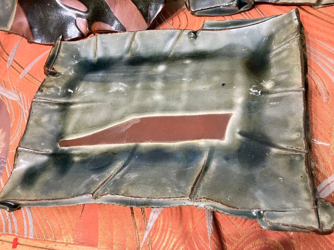 異形角皿 一尺 三枚