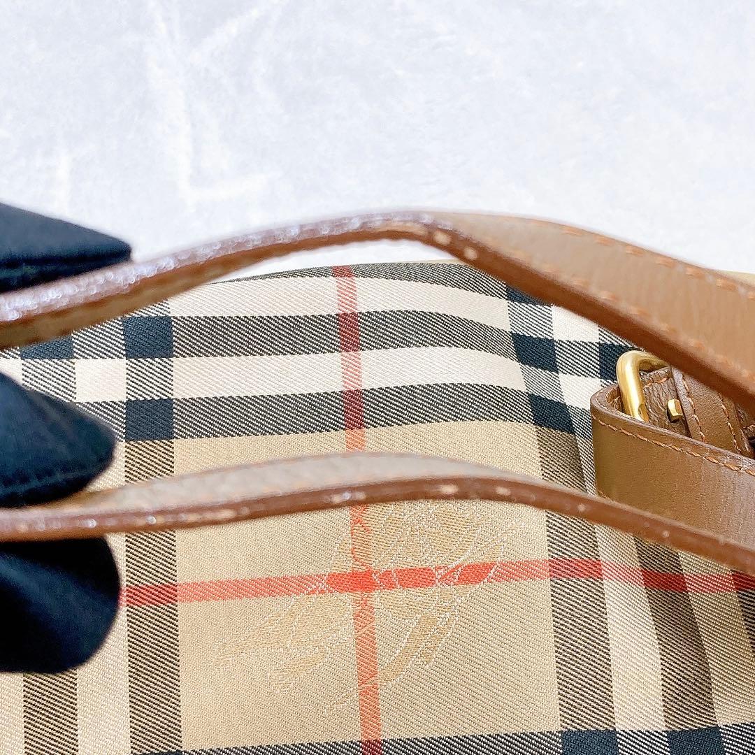 ✨美品✨バーバリー ミニリュック ノバチェック シャドーホース ヴィンテージ