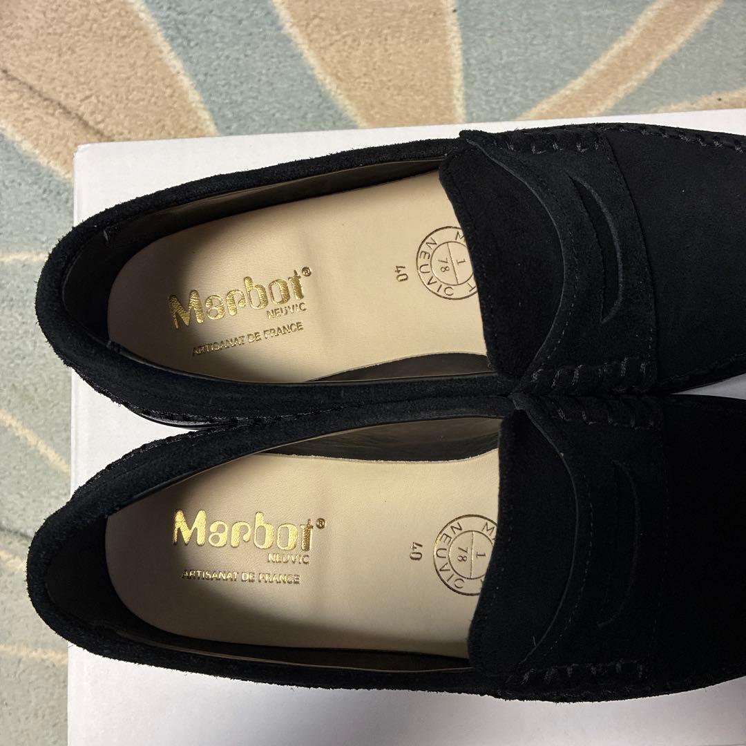 キ*読様 Marbot SIDE STITCHING LOAFER 40