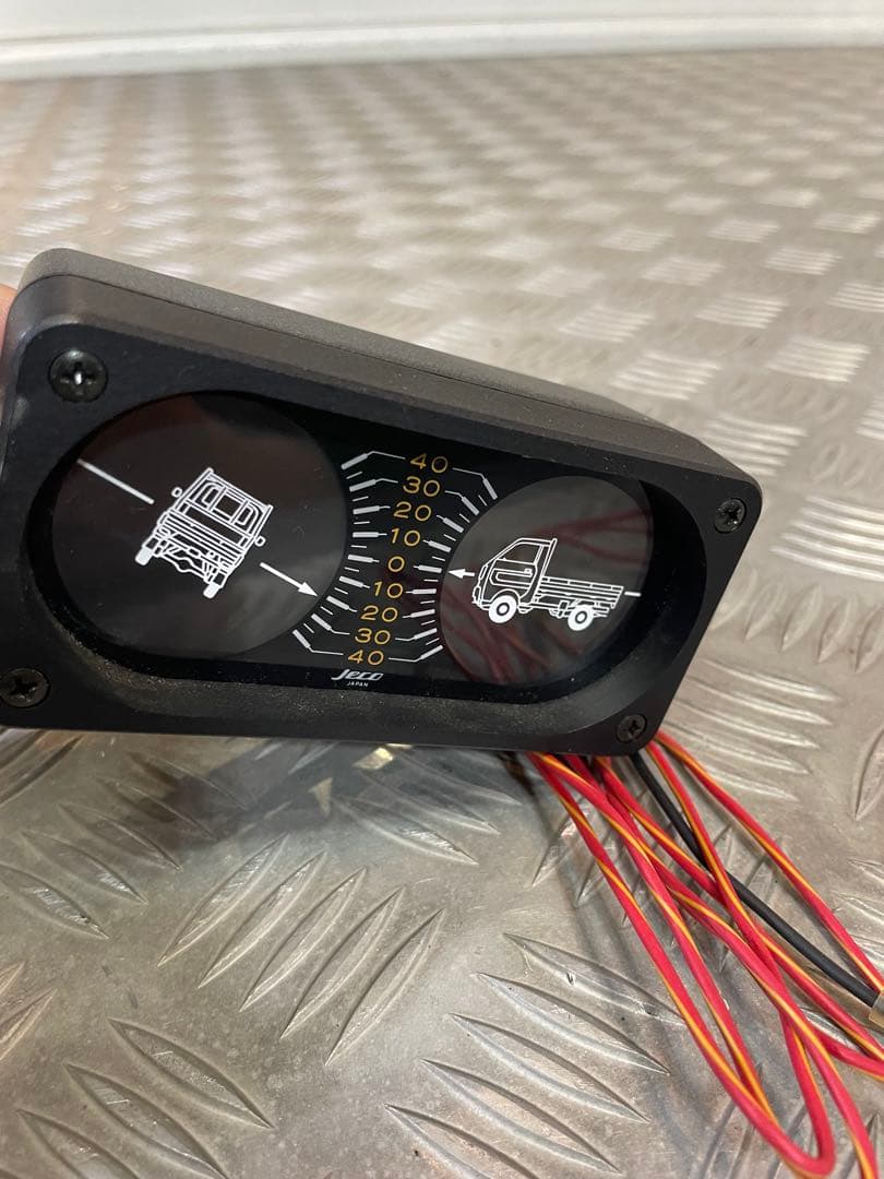 軽トラック　水平傾斜計　クリノメーター