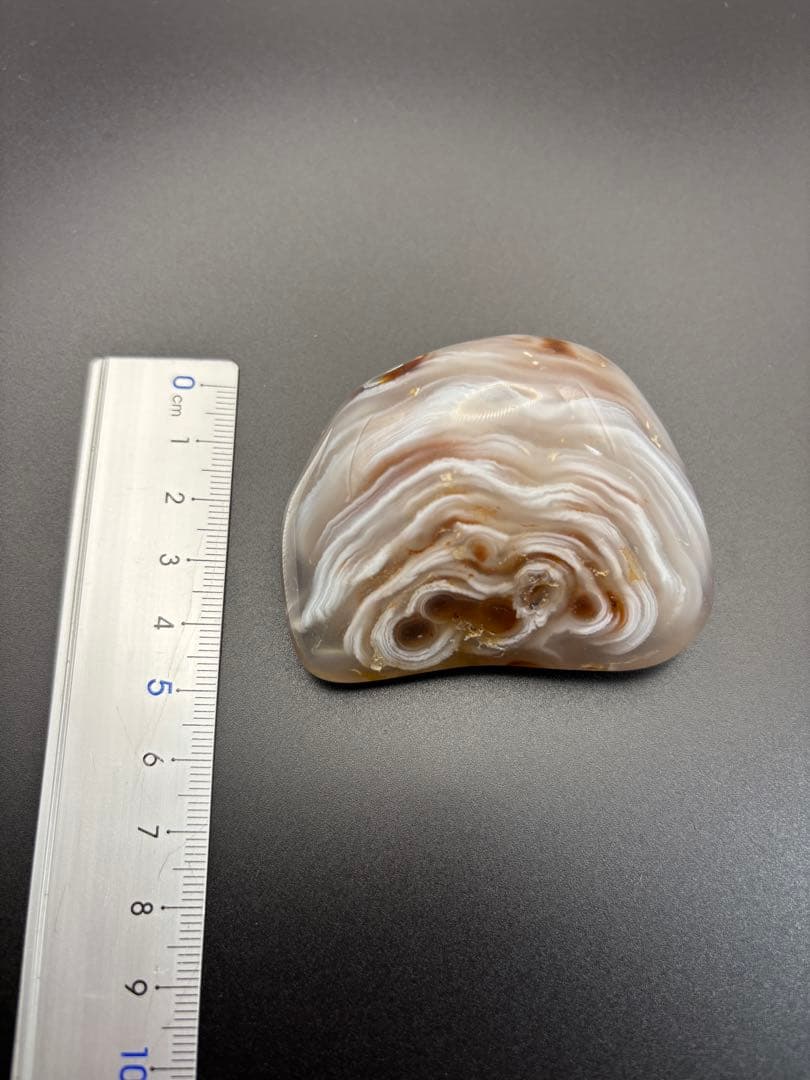 命根石　パワーストーン　瑪瑙 握りお守り(1)