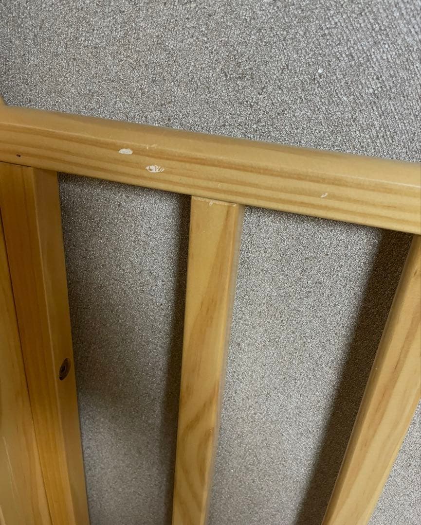 KATOJI 木製ベビーベッド 4段階調整　レギュラーサイズ