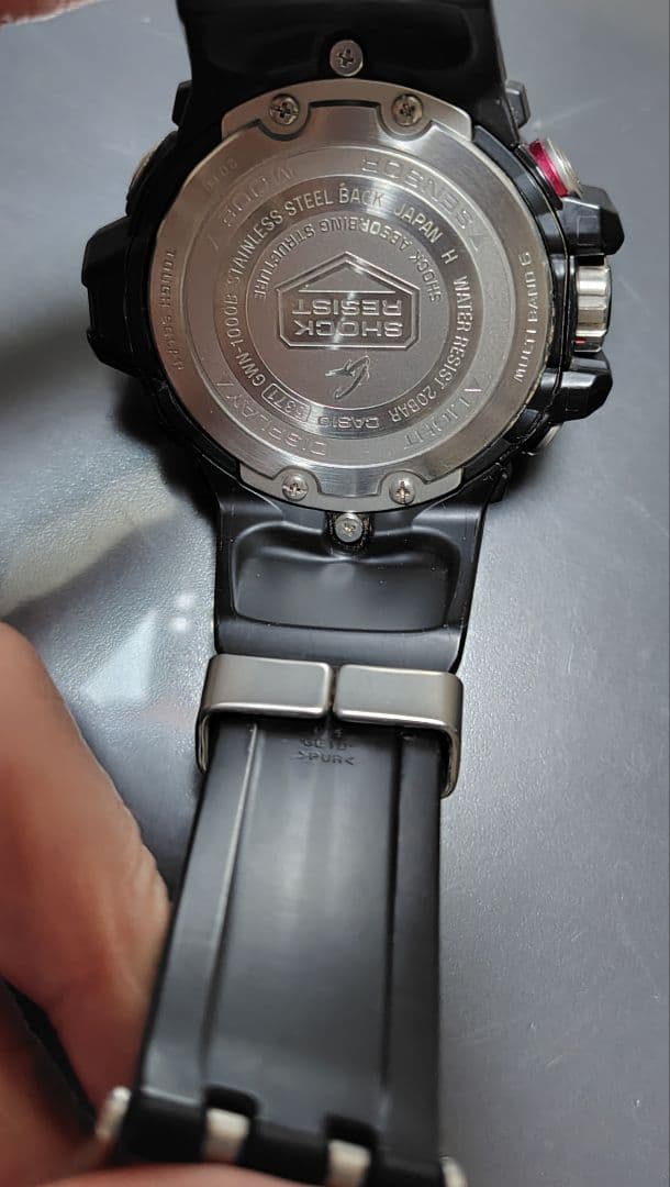 G-SHOCK 電波時計 腕時計 タフソーラー GWN-1000B-1BJF