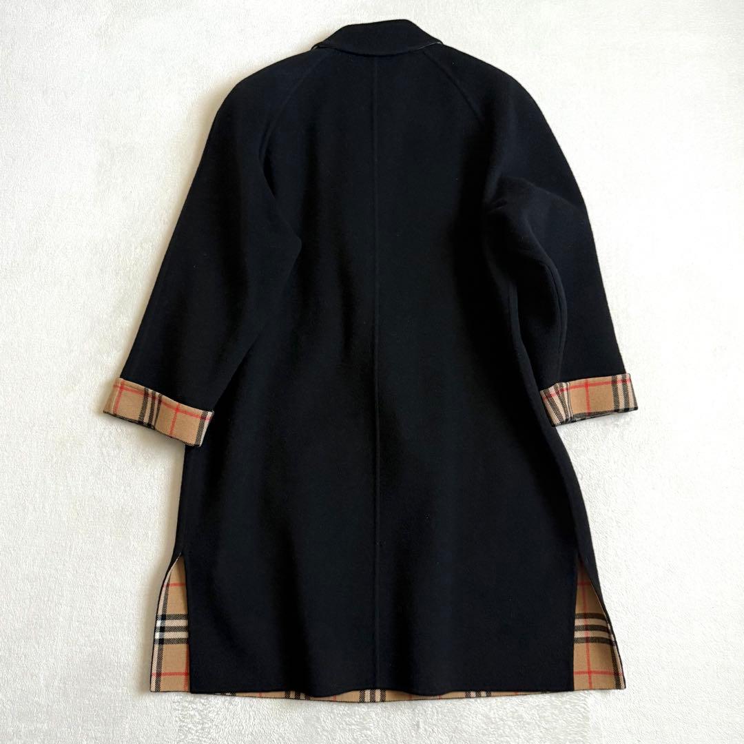 Burberrys ピーコート カシミア混 ブラック ビンテージ 7号