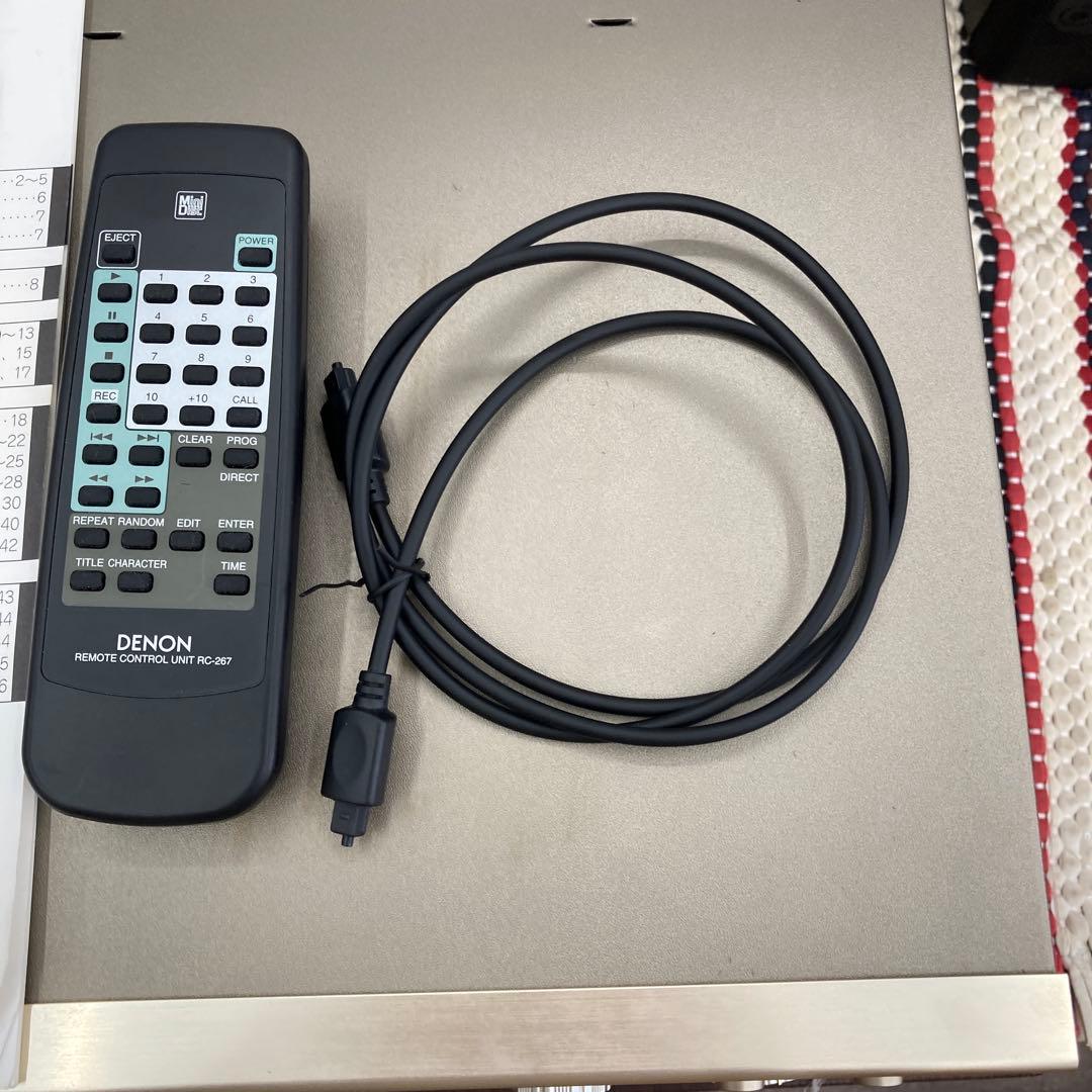 DENON DMD-800 ミニディスクレコーダー