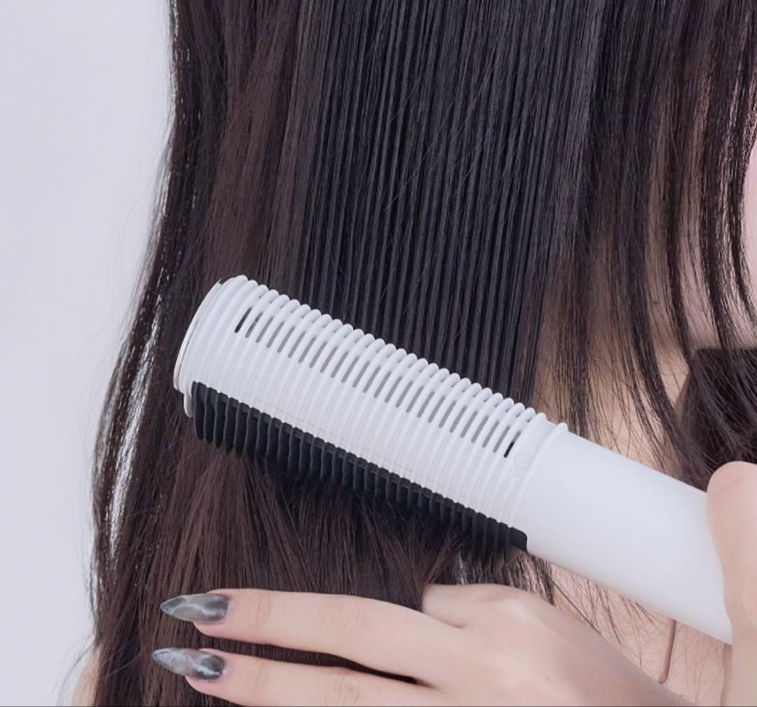 ELEMEA コームストレートアイロン エレメアコームストレイナー　ホワイト