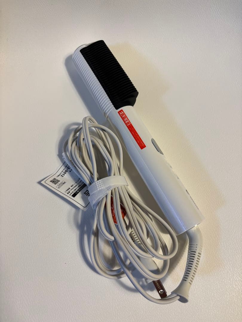 ELEMEA コームストレートアイロン エレメアコームストレイナー　ホワイト