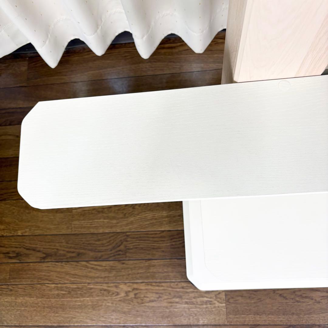 未使用級✨️朝日木材加工 壁寄せ テレビスタンド 組み立て不要