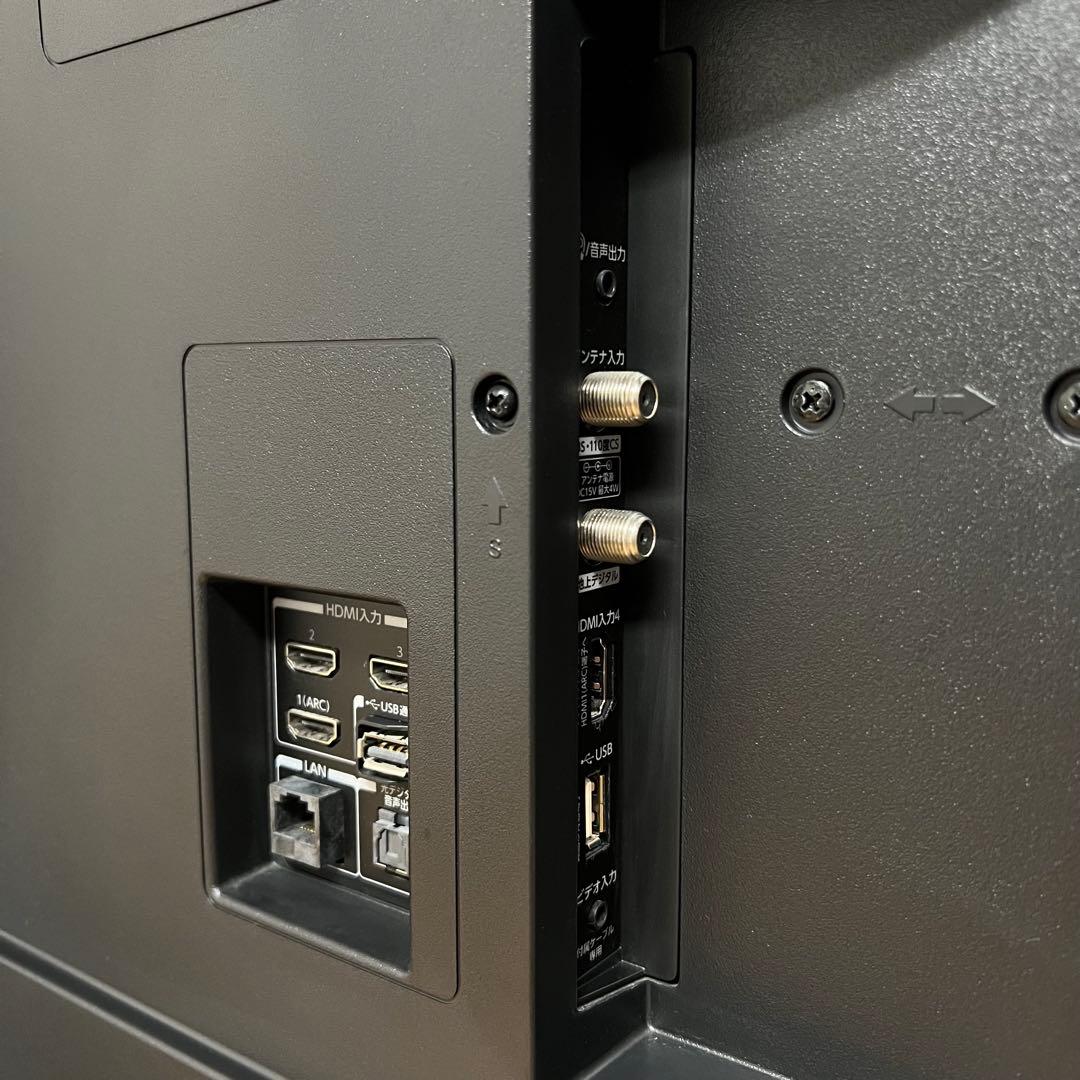 東芝 43V型 4Kチューナー搭載 液晶テレビ レグザ 43M530X W録画○