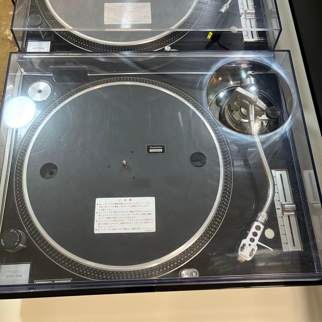 2台 （おまけ付）technics テクニクスターンテーブルSL1200 mk2