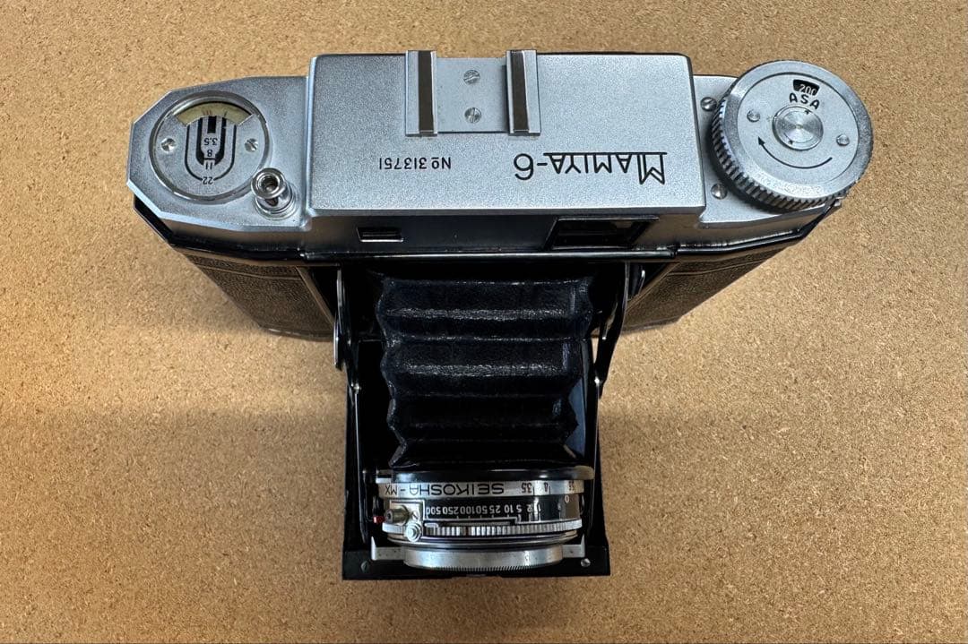 MAMIYA-6 蛇腹カメラ