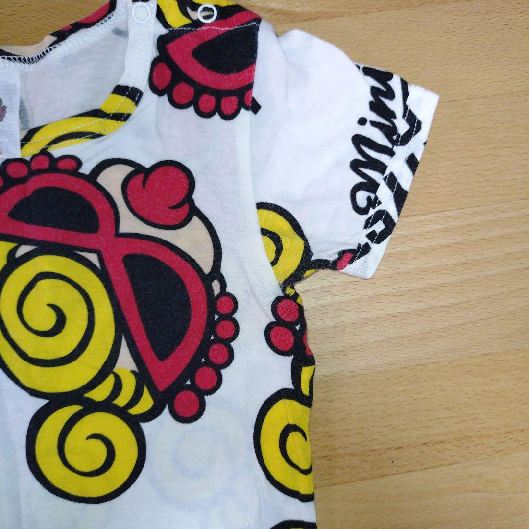 ヒステリックミニ ロンパース size70 白 ホワイト 2着セット 半袖