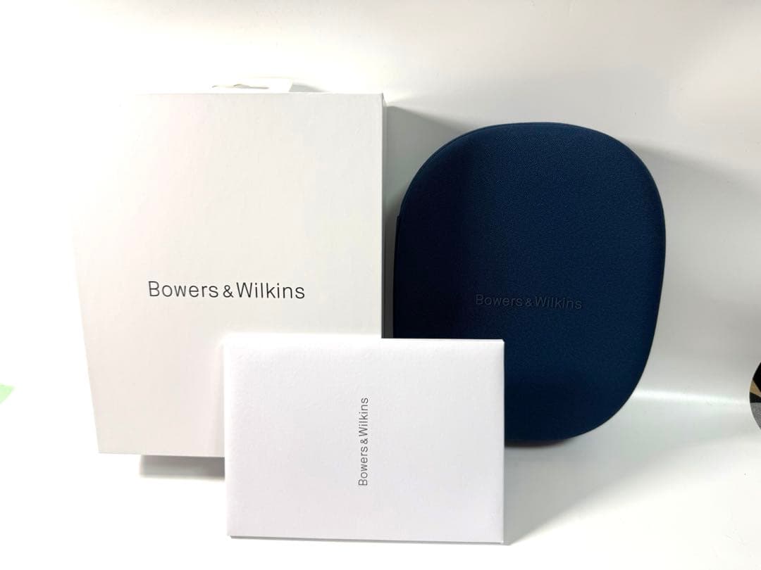 Bowers & Wilkinsヘッドホン オーシャンブルー 延長保証付き