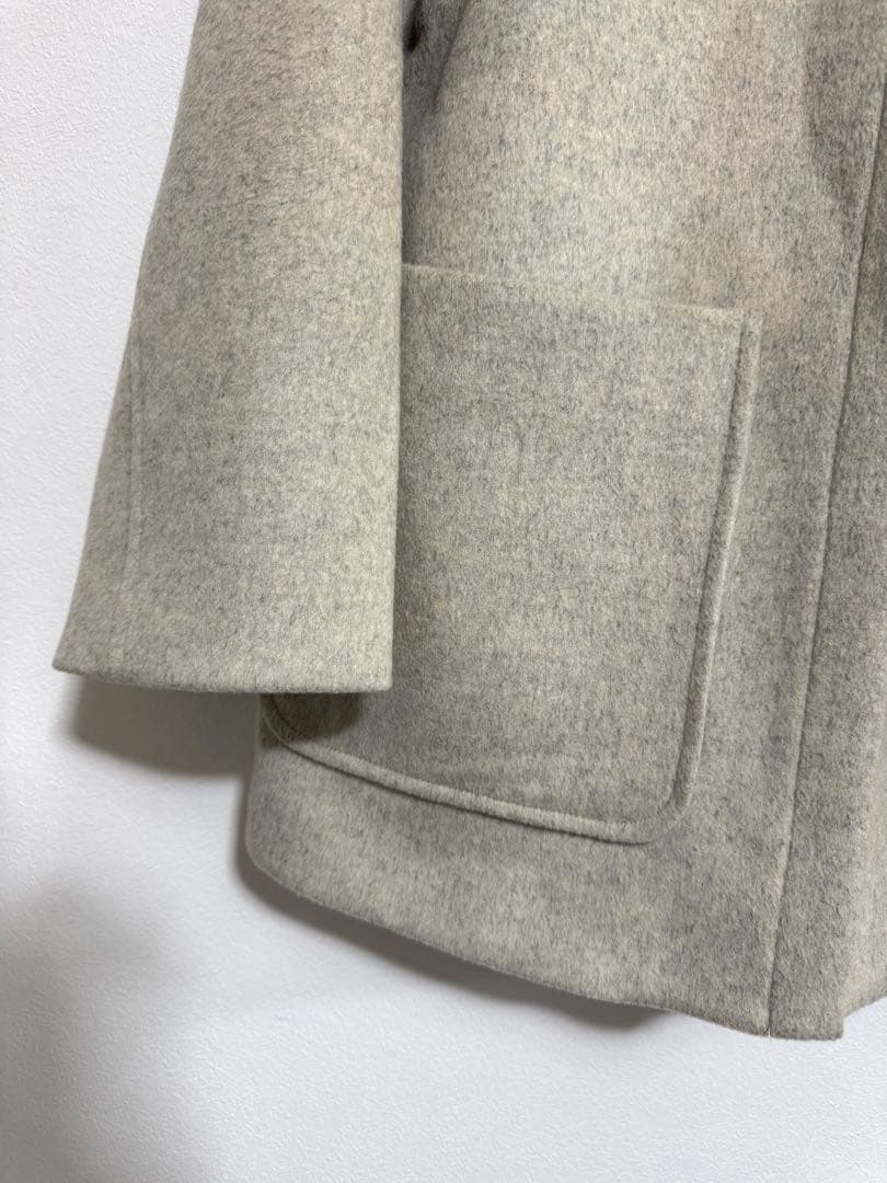 イエナ　IENA 二重織りシャルムハーフコート　38