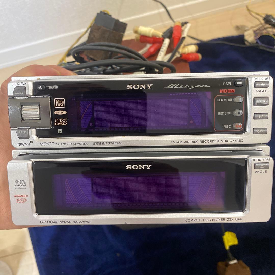 SONY MD/CDデッキ 光デジタル出力