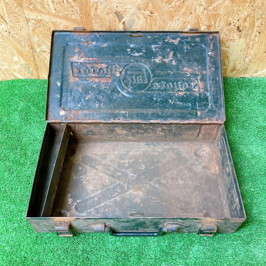 トヨタ純正工具箱 旧ロゴ 工具箱 ツールボックス 昭和レトロ 当時物
