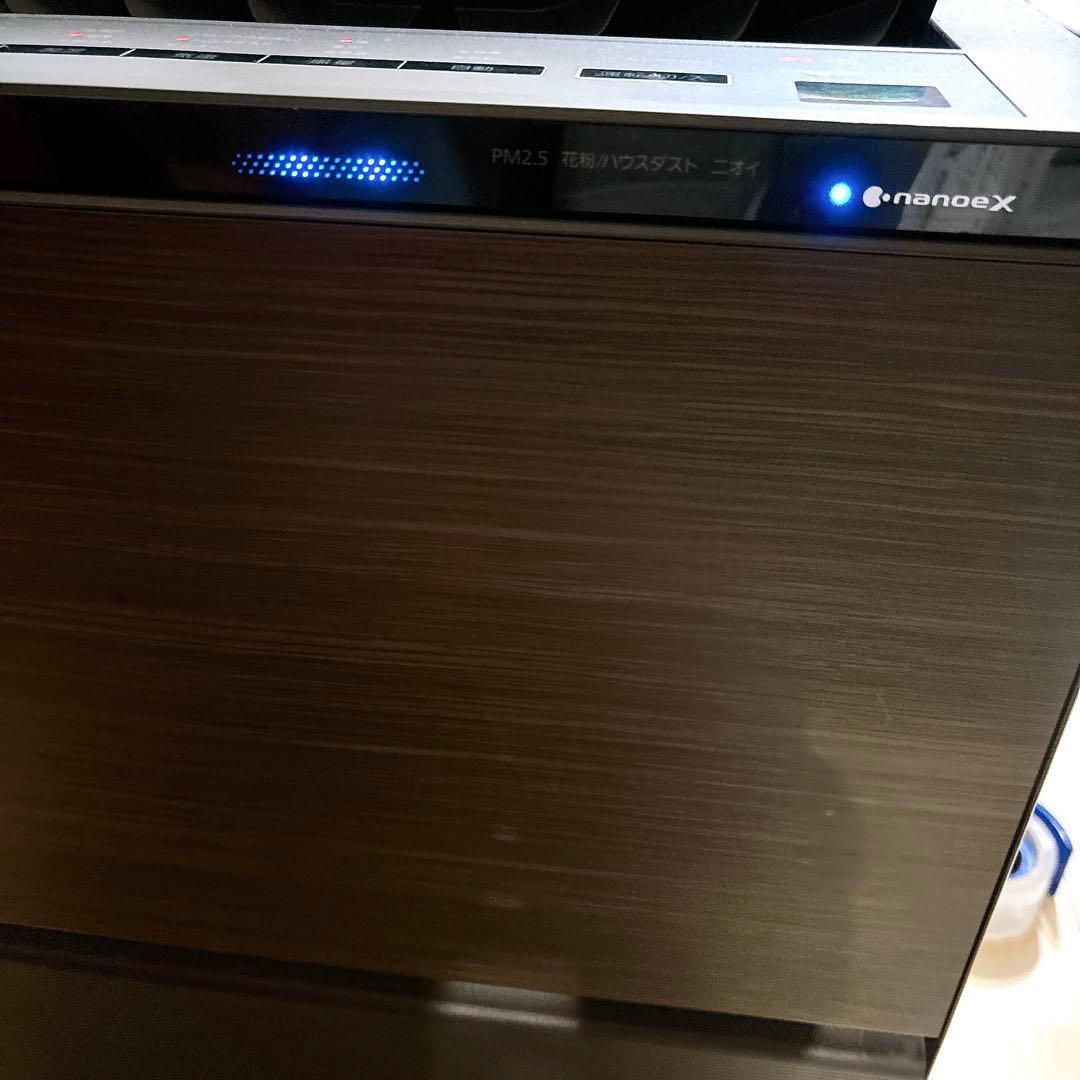 パナソニック 加湿空気清浄機 F-VXT90 2021年製 nanoeX 木目調