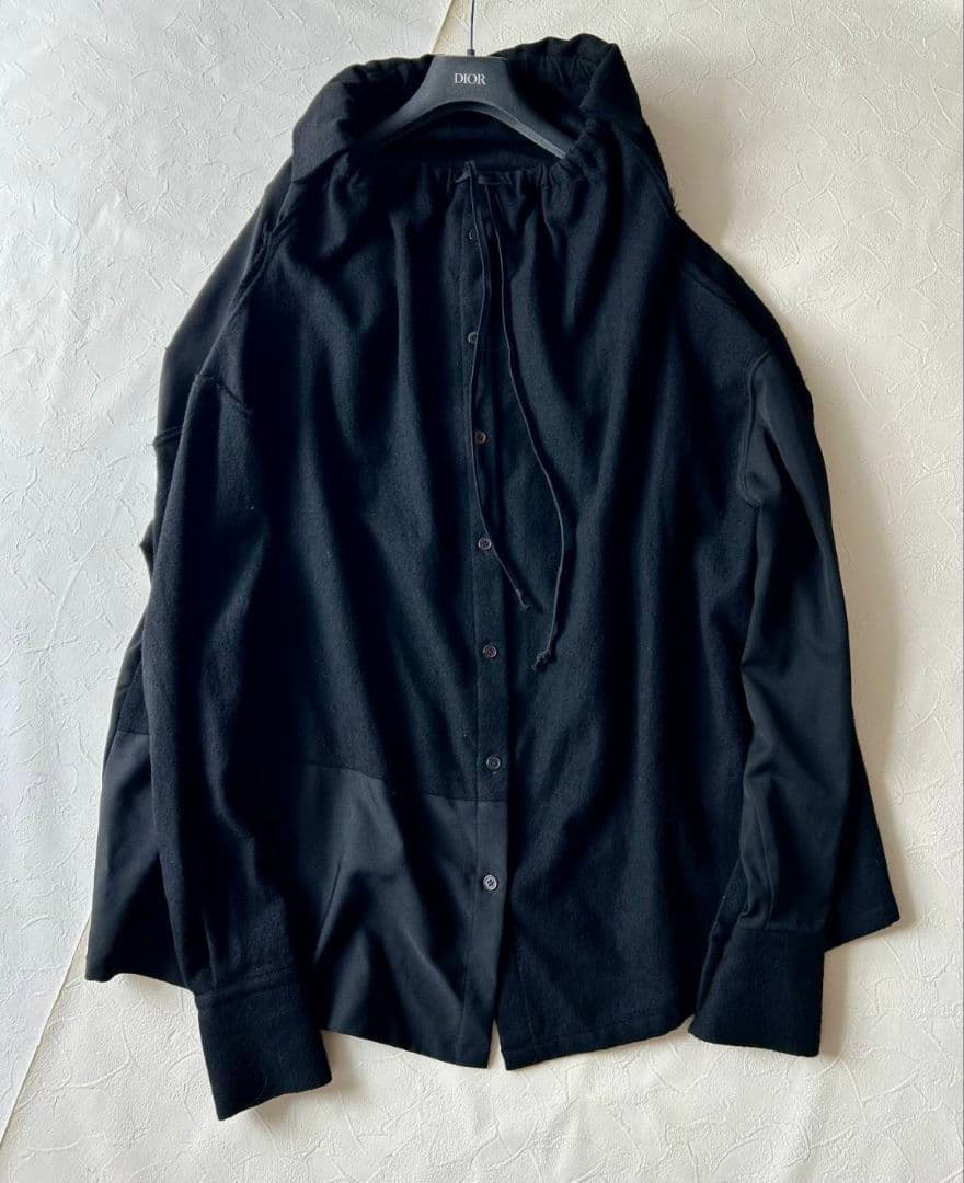 REGULATION Yohji Yamamoto フード付 シャツジャケット