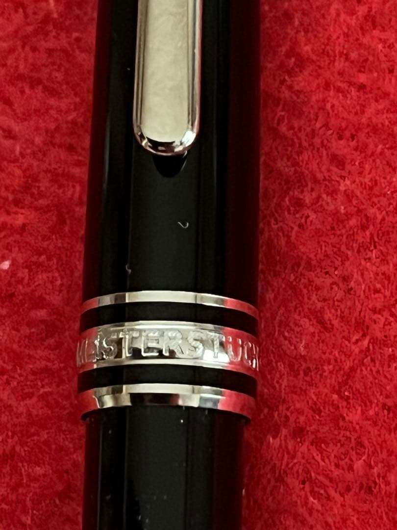 モンブランボールペン マイスターシュテュックpixプラチナP164‼️艶やかです‼️