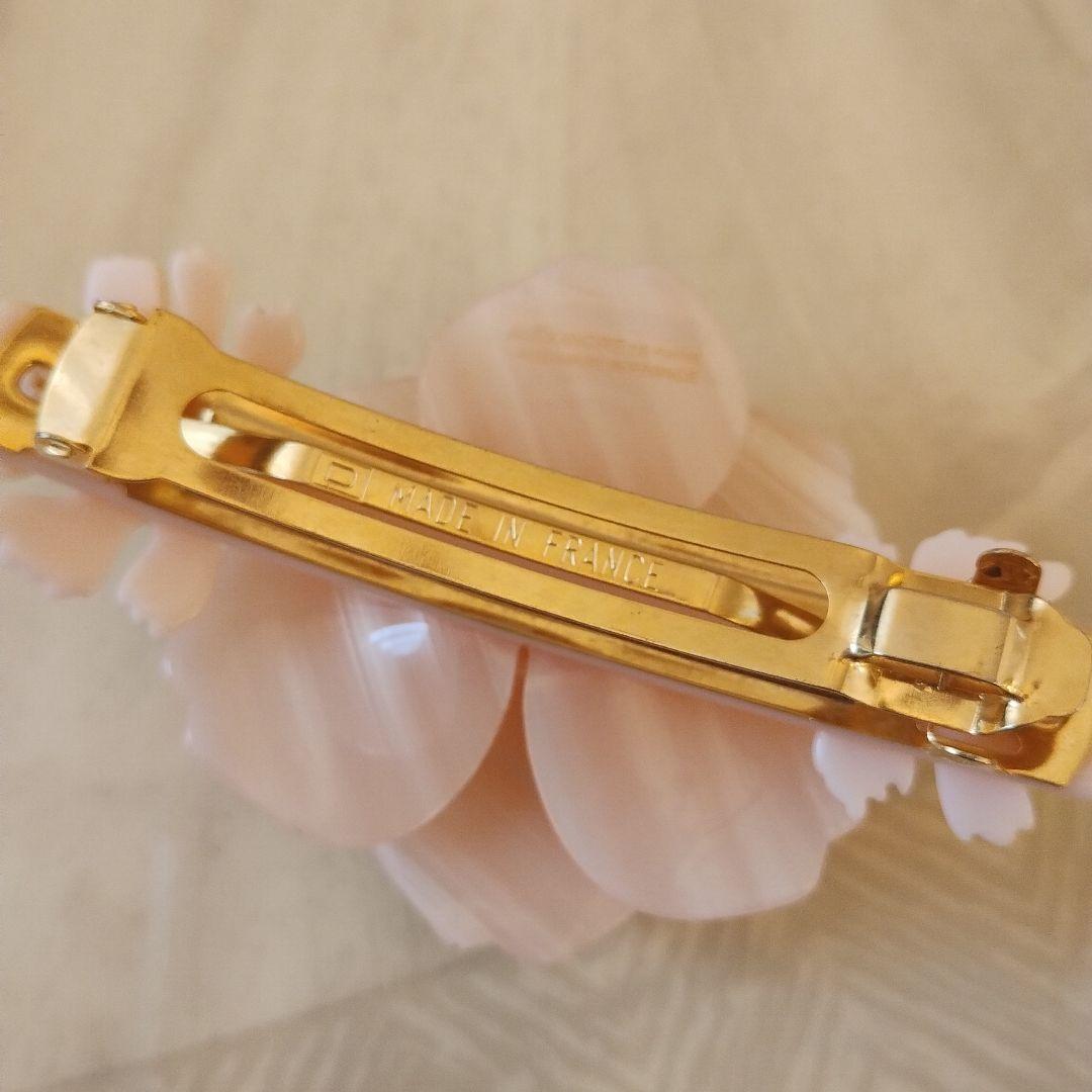 kaokao アレクサンドルドゥパリ 薔薇バレッタ＆高級レッキス薔薇ファー