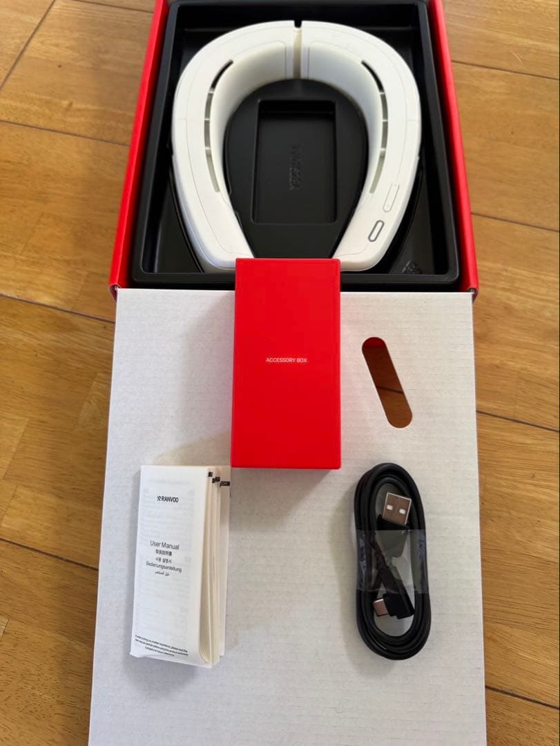 RANVOO AICE LITE ネッククーラー ホワイト