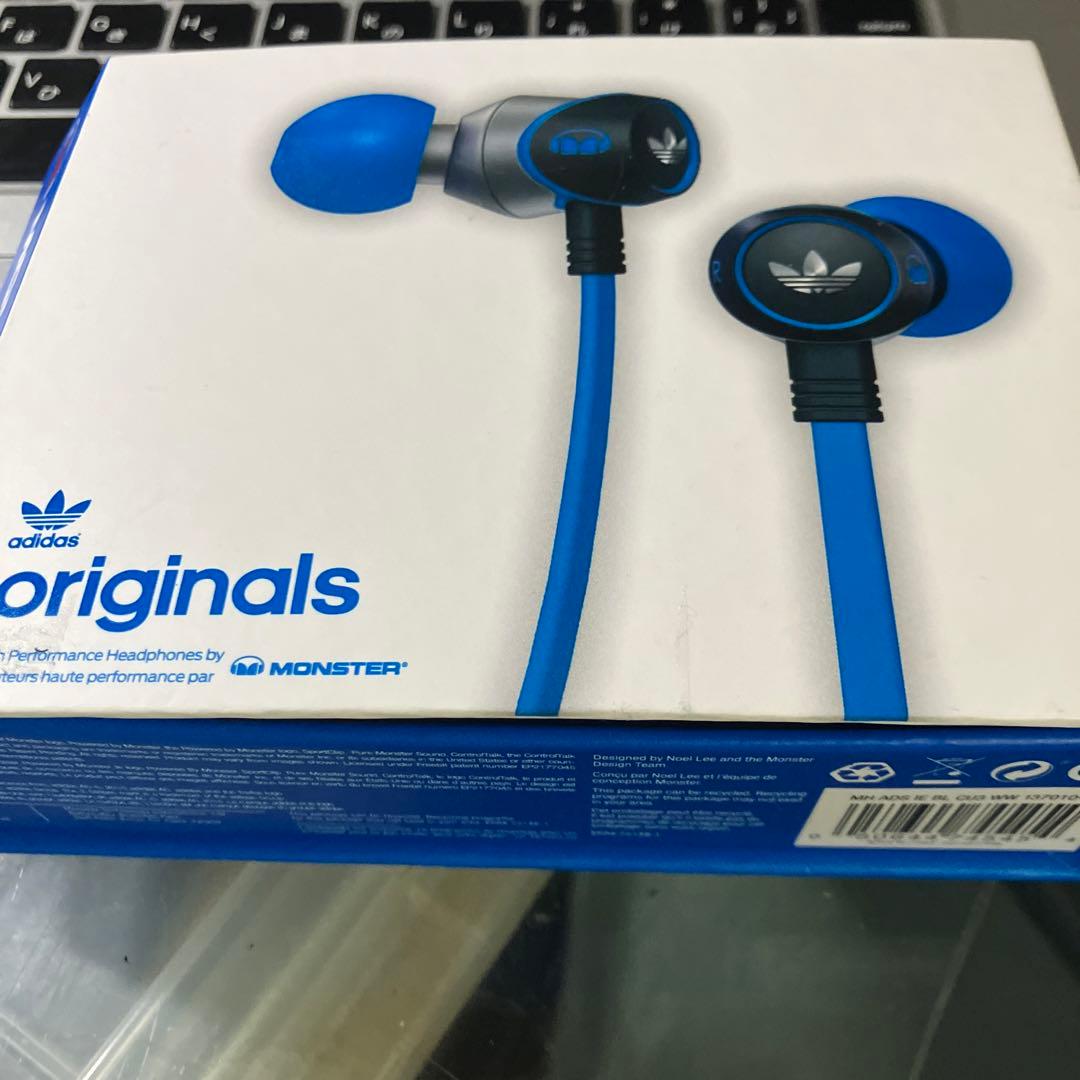 ま*ん様 adidas　モンスター　イヤホン　有線