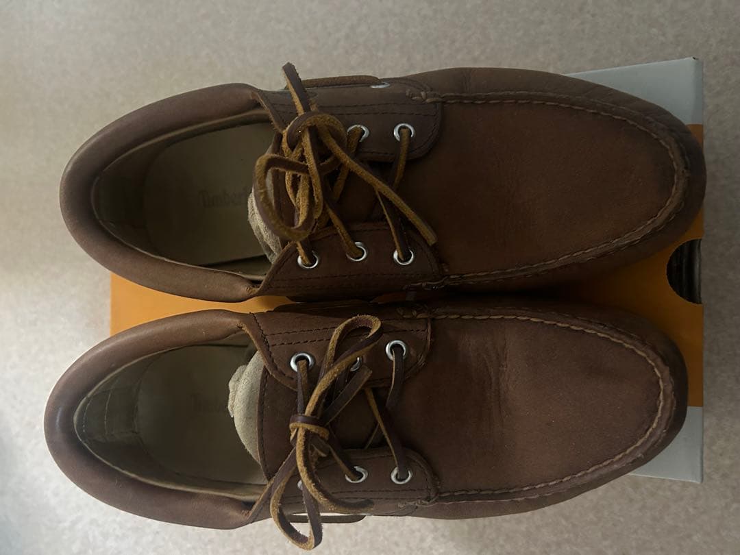 Timberland 3eye 27 モカシン デッキーシューズ