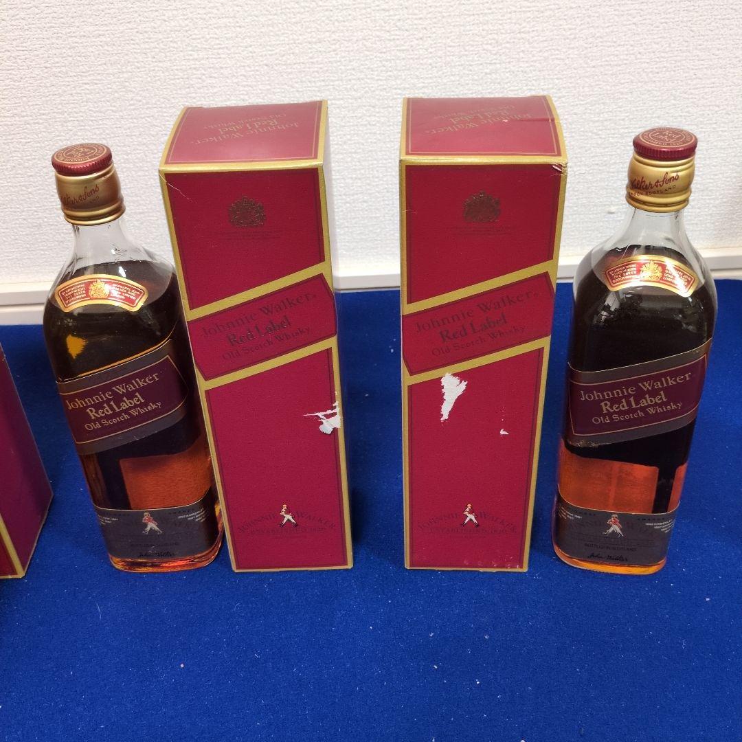 ジョニーウォーカー Red Label ウイスキー 5本セット　赤ラベル