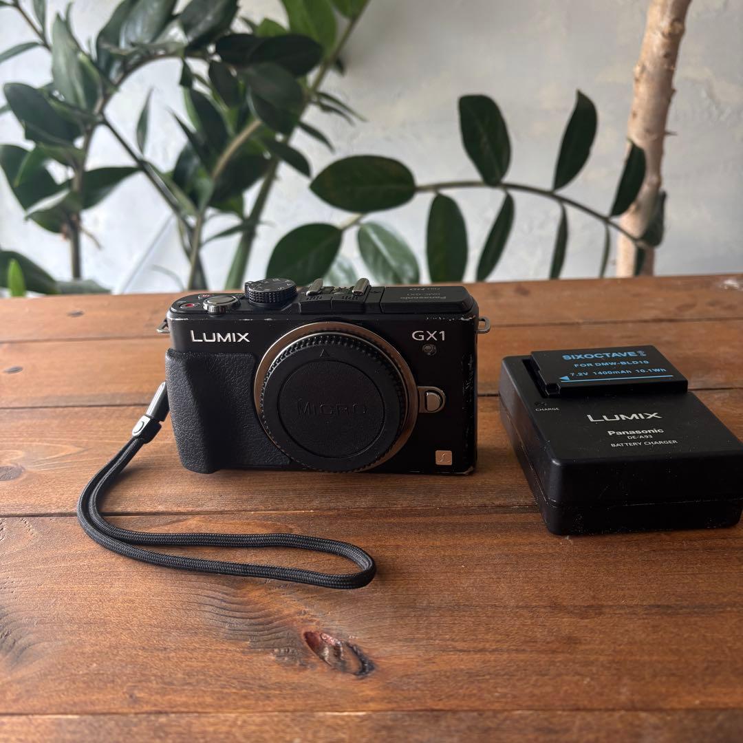 LUMIX GX1 ミラーレスカメラ 本体と充電器