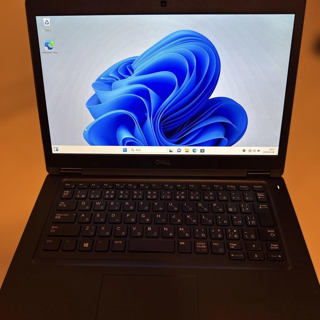 【美品】DELL Latitude 5490 Core i7-8650U