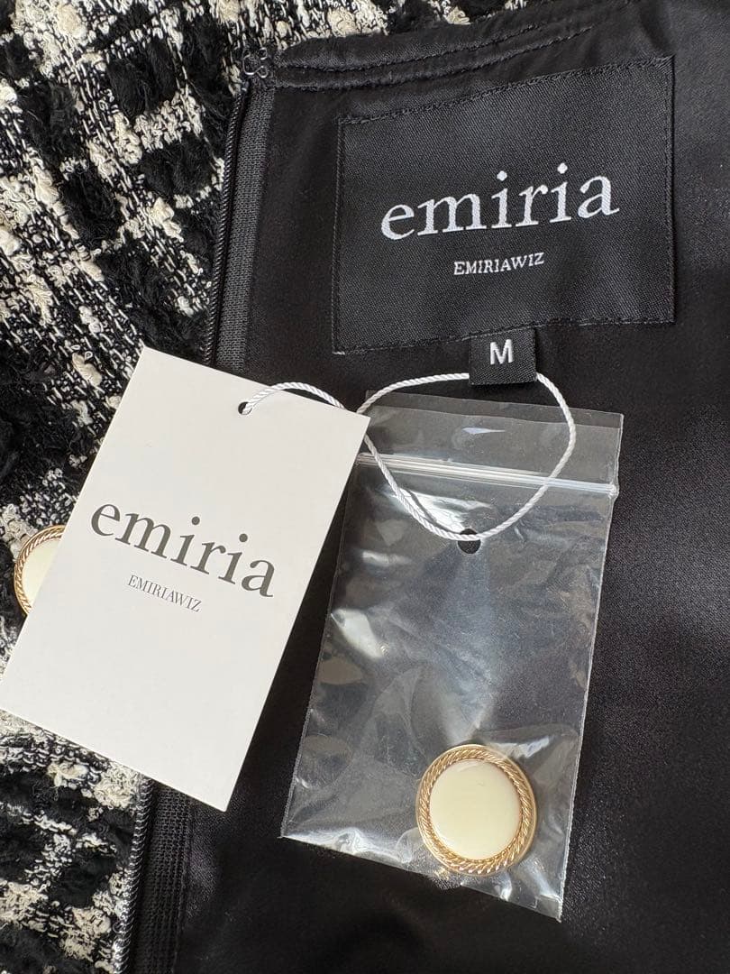 マリアケントツィード・チェック柄半袖ミニドレス