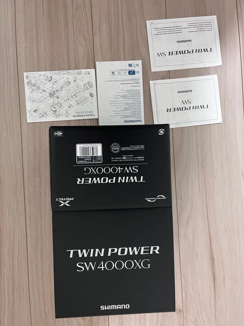 SHIMANOツインパワ-TWINPOWER21SW4000XGスピニング値下