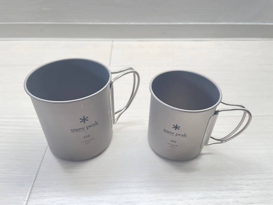 VENTLAX 2WAY焚き火チェア スノーピークマグ450ml300ml