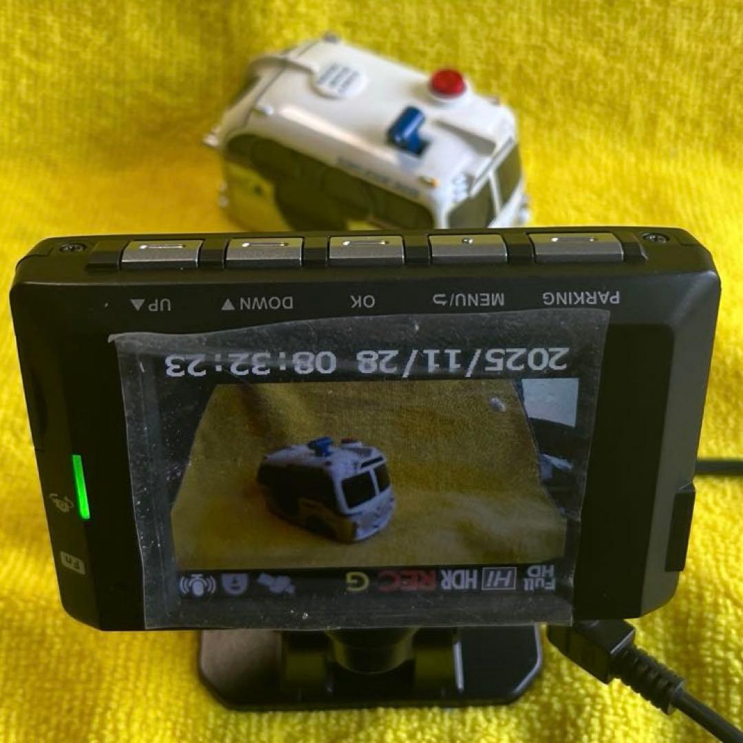 ☆整備品☆内部バッテリー電池交換☆microSDカード付きDC-DR652