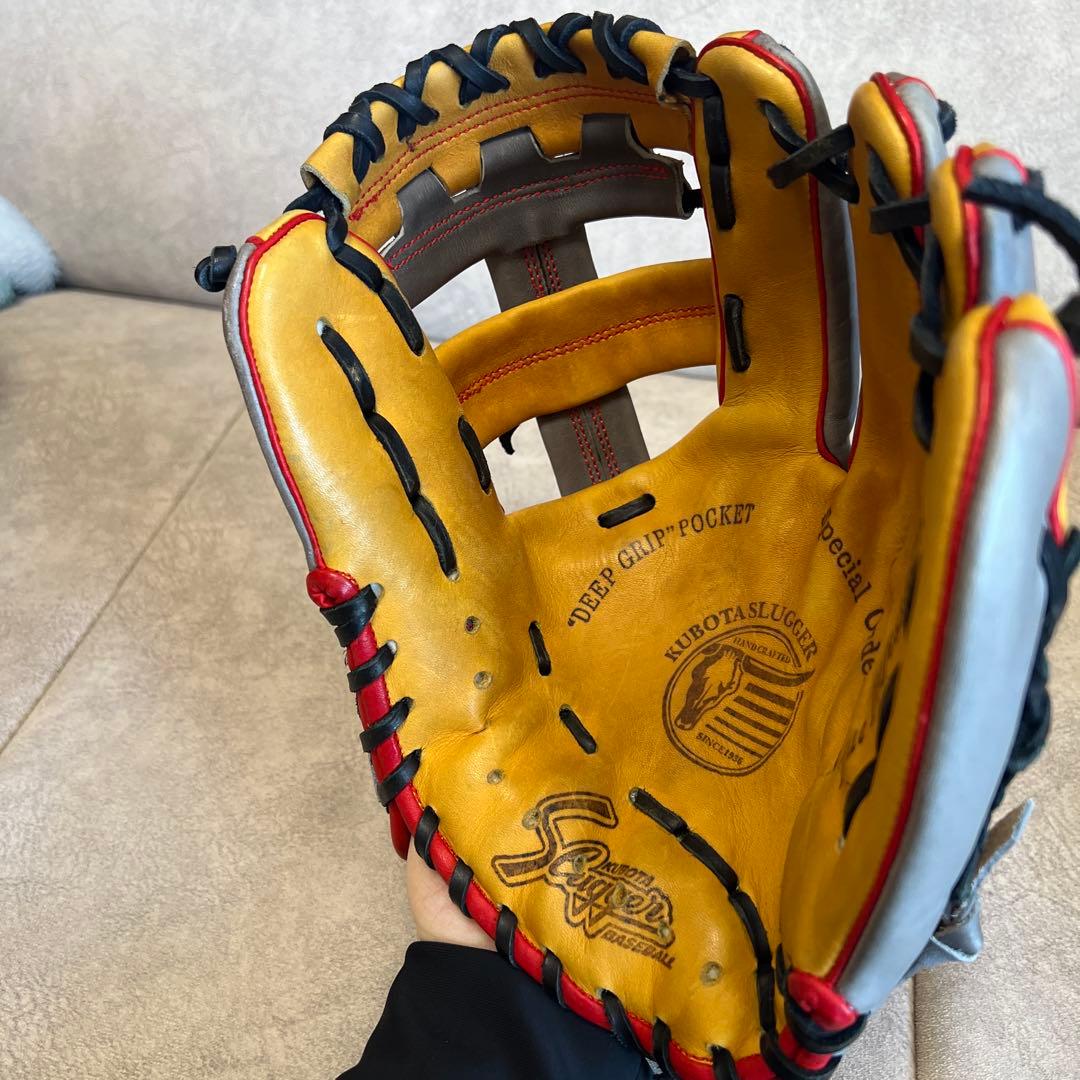 久保田スラッガー 軟式グローブ MS24 東京支店型付け 周東モデル 別注