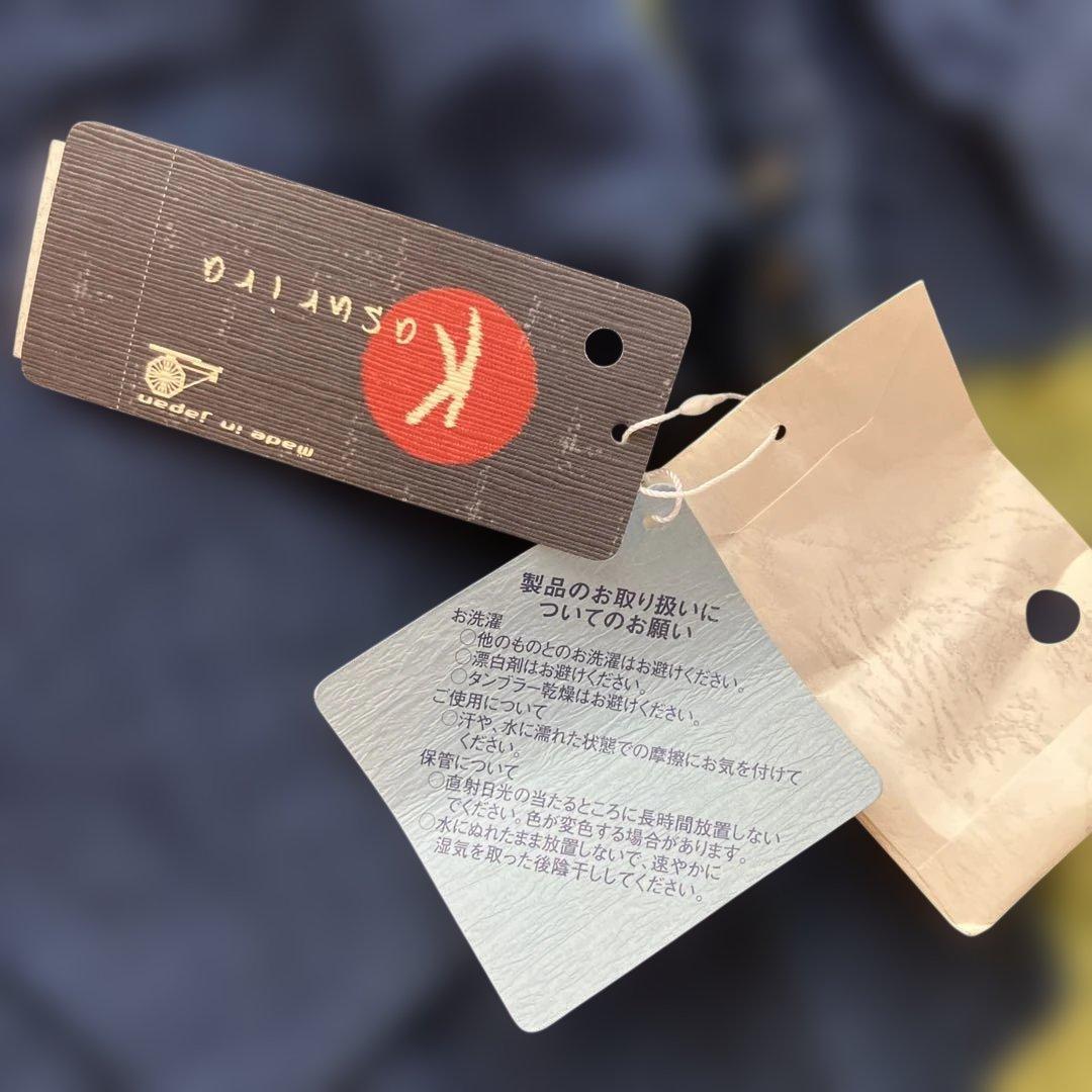 カスリラ　備後絣　長袖シャツ　Ｍ〜Ｌ