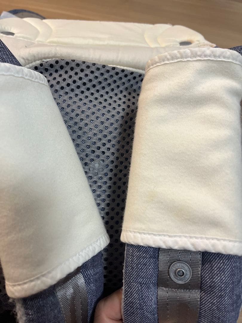 MIKI HOUSE ポグネー　ベビーキャリア デニム調