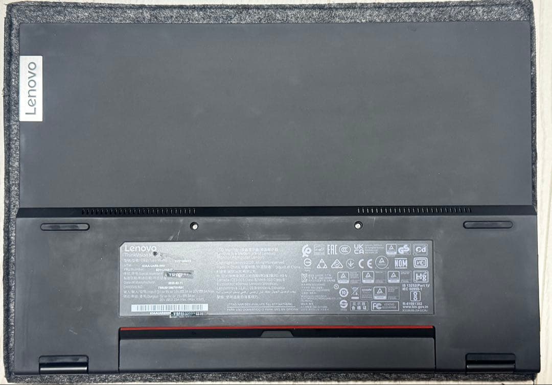 Lenovo ThinkVision M14d 保証付美品