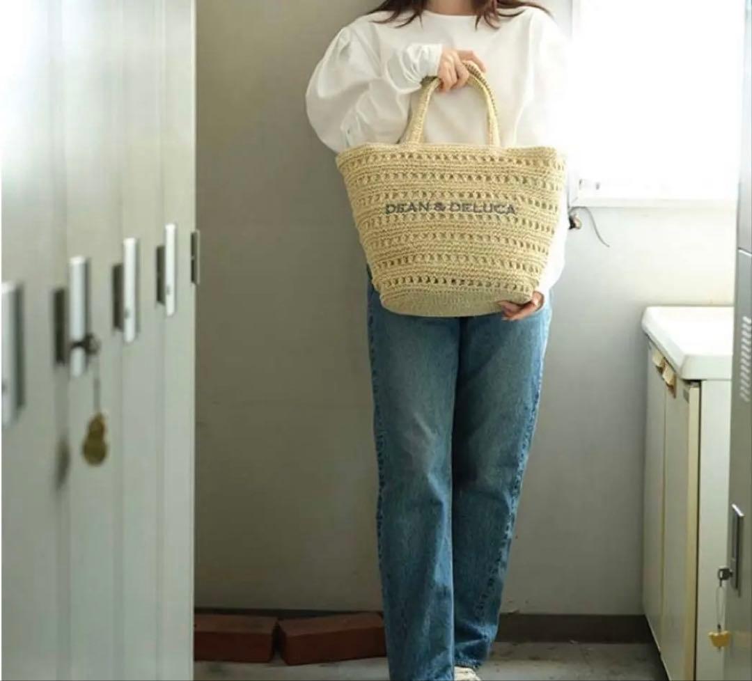 DEAN & DELUCA クロッシェバスケットバッグM