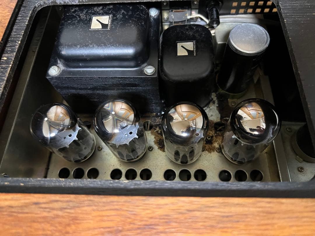 Luxman 真空管アンプ SQ-38FD 前面パネル綺麗です