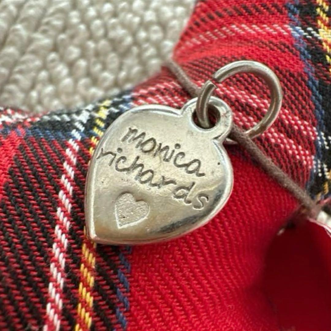 希少！モニカリチャードロンドン リトルドッグ ペーパーウェイト レッドタータン