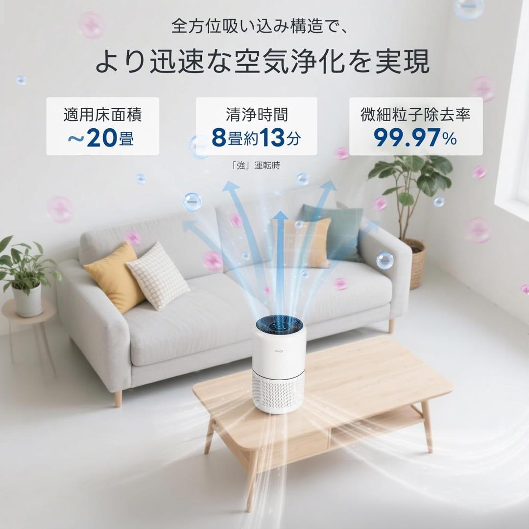 ワフワフさん限定　Levoit Core 300 PlasmaPro 空気清浄機