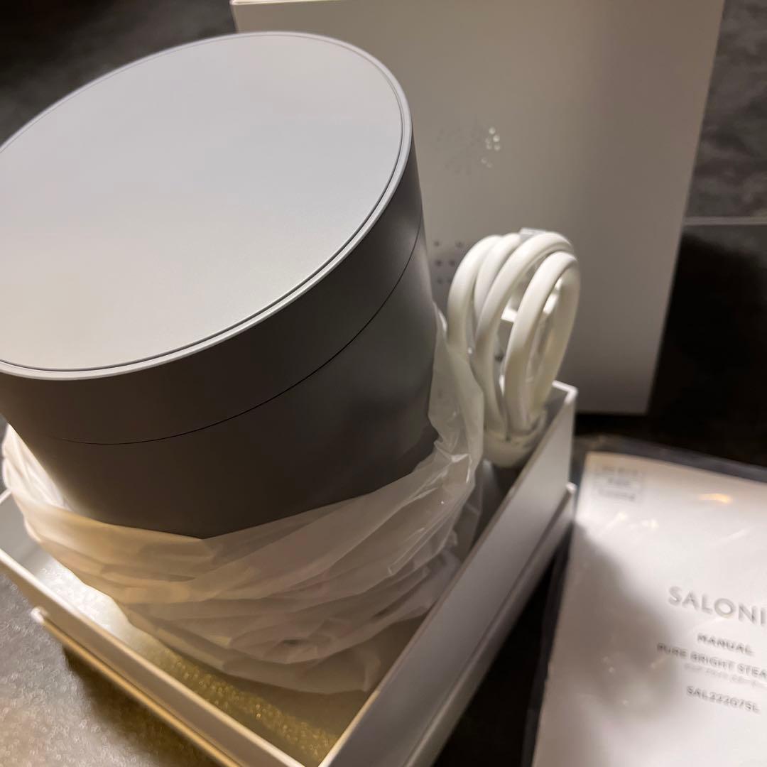 ボディ・フェイスケア SALONIA PURE BRIGHT STEAMER