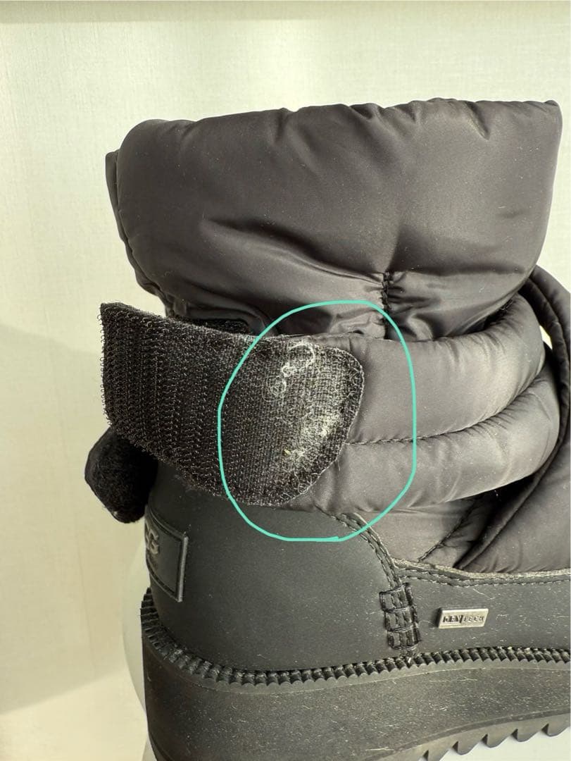 【UGG 】ブラック ムートンブーツ【MONTARA】モンタラ ナイロン