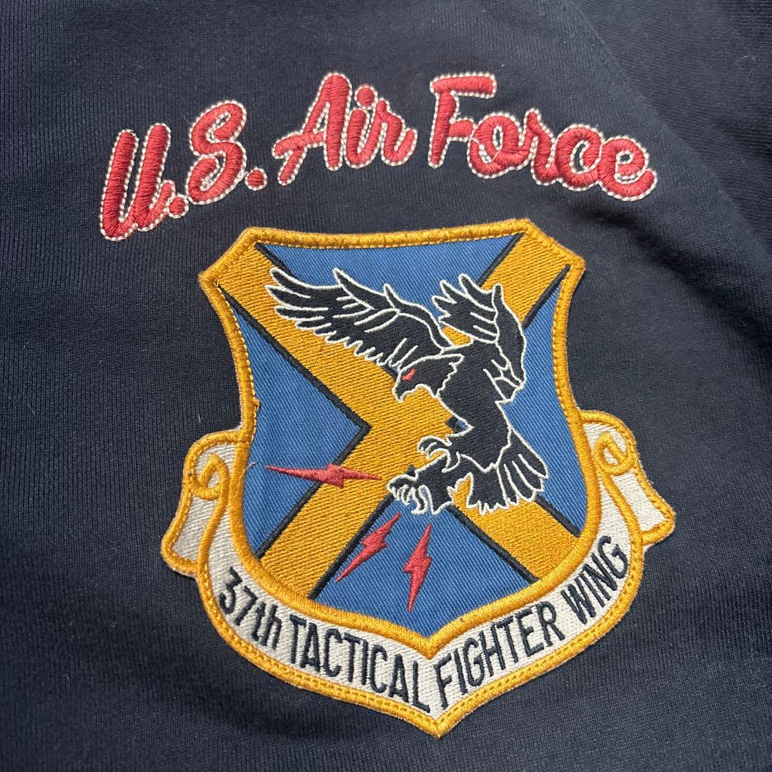 たけしAVIREX LTD U.S. Air Forceスタジャン前後刺繍