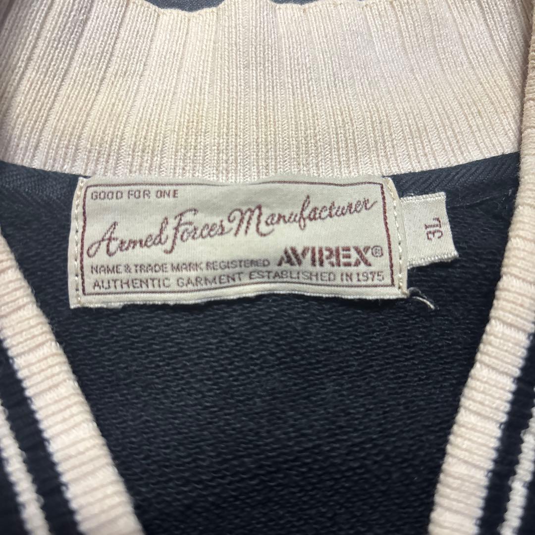 たけしAVIREX LTD U.S. Air Forceスタジャン前後刺繍